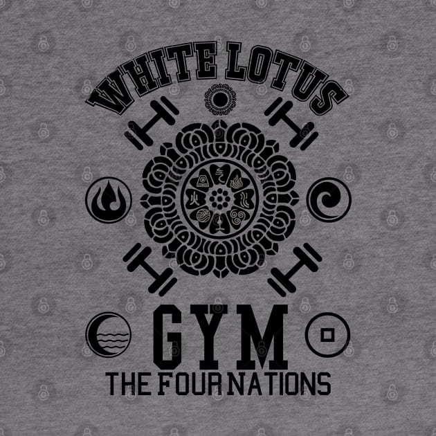 Order of the White Lotus Gym by Silentrebel